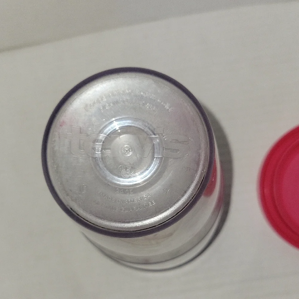 24 Oz Tervis Chevron Anchors Away Travel Tumbler Pink Lid